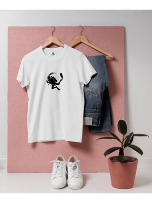 Bahriyeli Collection Oversize Birinci Sınıf Dalgıç / Diver 2 Tasarım T-Shirt