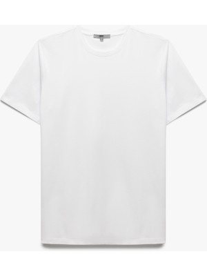 Koton Pamuklu Kısa Kollu Slim Fit Bisiklet Yaka Erkek Basic Tişört