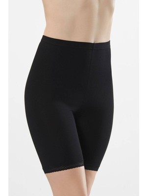 Türen Kadın Dantelli Pamuklu Likralı Kısa Tayt