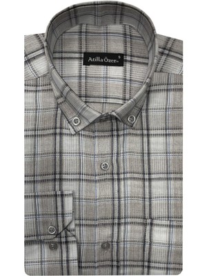 Atilla Özer Uzun Kol Klasik Erkek Gömlek 7331