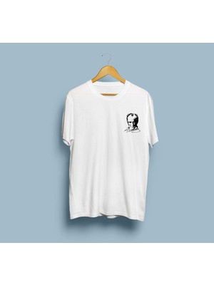 Bahriyeli Collection Oversize Mustafa Kemal Atatürk Cep Logolu T-Shirt