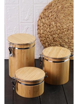 Bambum Sante - Saklama Kabı 3 Boy Mini Küçük Büyük Set