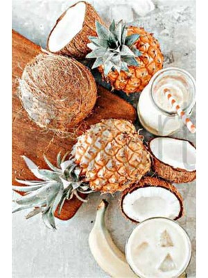 PixArt Tropikal 38 x 51 Elmas Mozaik Tablo