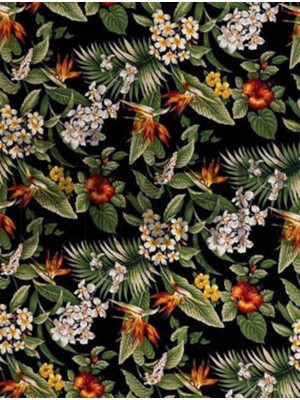 PixArt Tropikal Cicek Desen 40 x 50 Elmas Mozaik Tablo