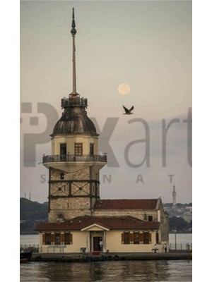 PixArt Istanbul Kiz Kulesi 40 x 60 Elmas Mozaik Tablo