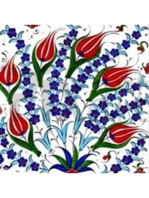 Pix Art Sanat Kırmızı Lale Desen Pixart Sanat Elmas Mozaik Tablo Diamond Türkiye 57*57