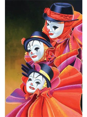 PixArt Palyaco  37*69 Elmas Mozaik Tablo