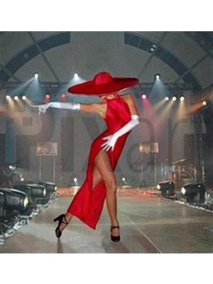 Pix Art Sanat Kırmızı Şemsiye  43 x 58 cm