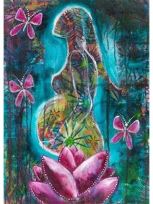 Pix Art Sanat Güzel Bekleyiş Pixart Sanat  Elmas Mozaik Tablo Diamond Türkiye 43 x 61 cm