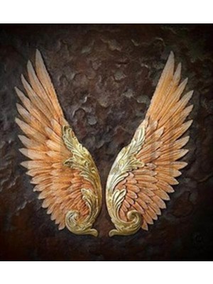 Pix Art Sanat Melek Kanatları Pixart Sanat Elmas Mozaik Tablo Diamond Türkiye 65*73