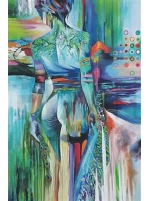 Pix Art Sanat Kadın Desen Pixart Sanat Elmas Mozaik Tablo Diamond Türkiye 35*53