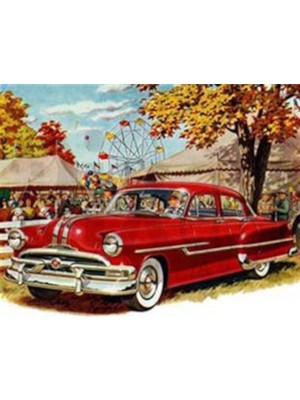 Pix Art Sanat Eski Model Araba Pixart Sanat Elmas Mozaik Tablo Diamond Türkiye 66*53