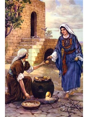 PixArt Ekmek Yapan Kadinlar 40 x 60 Elmas Mozaik Tablo