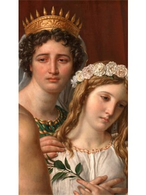 PixArt Mutsuz Anne Ve Kizi 37 x 69 Elmas Mozaik Tablo