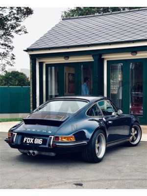 PixArt Nostalji Porche 40 x 60 Elmas Mozaik Tablo