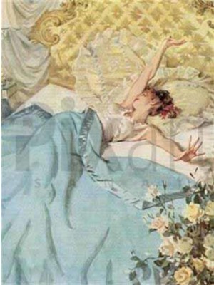 Pix Art Sanat Uyku Güzeli Pixart Sanat Elmas Mozaik Tablo Diamond Türkiye 43*58