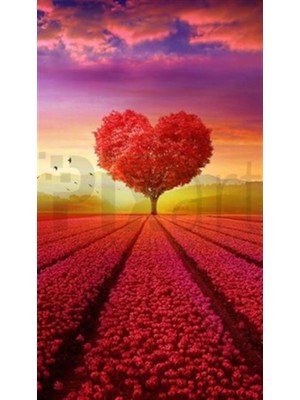 Pix Art Sanat Aşk Tarlası Pixart Sanat Elmas Mozaik Tablo Diamond Türkiye 43*73