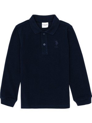 U.S. Polo Assn. Erkek Çocuk Lacivert Basic Sweatshirt 50289141-VR033