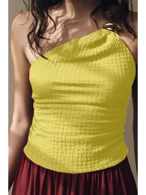 La Mode Istanbul Aksesuarlı Bluz