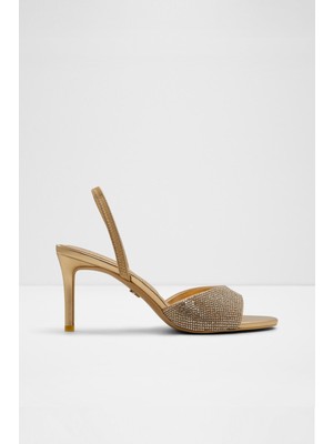 Aldo Aitana Sandalet Orta Boy Topuklu Sandalet - Sarı