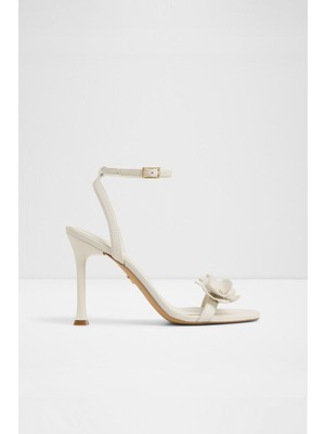 Aldo Daisylily Sandalet Orta Boy Topuklu Sandalet - Beyaz