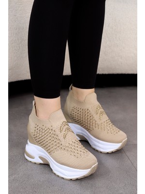 Dnr 426 Taşlı Triko Spor Ayakkabı