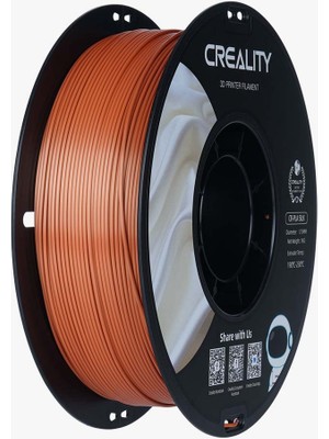 Creality Cr-Silk Pla 1.75MM 1 kg Standart- (Ipek) Kırmızı-Bakır