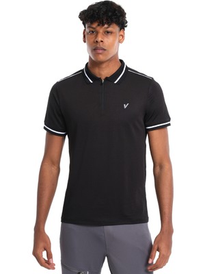 Nagoya Erkek Siyah Koşu T-Shirt 25YE001-SYH