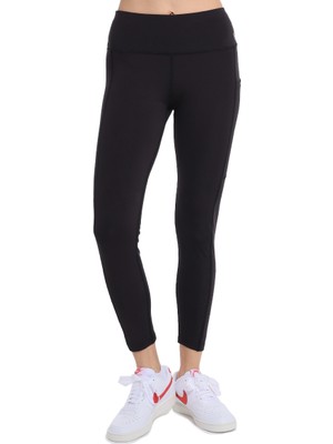 Albacete2 Kadın Siyah Koşu Tayt 25YK009-SYH