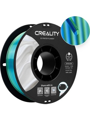 Creality Cr-Silk Pla 1.75MM 1 kg Standart- (Ipek) Mavi-Yeşil