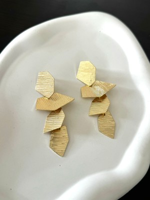 Kadın Küpe Old Money Seri Dört Sallantı Küpe