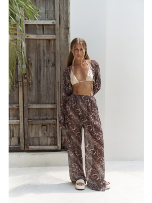 Donovarah Vizon Crop Pantolon Takım