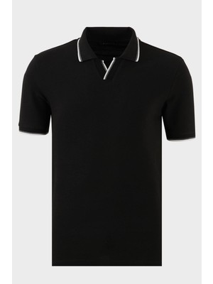 Buratti Pamuklu Regular Fit Şerit Detaylı Polo Yaka T Shirt Erkek Polo Yaka T Shirt 5902964