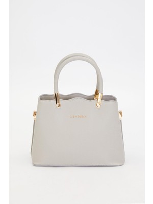 Gri Dalga Kenar El Çantası