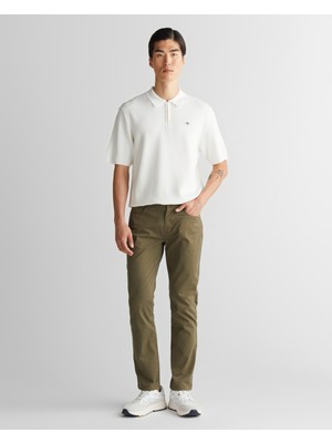 Gant Erkek Yeşil Regular Fit Pantolon 1225117T.301