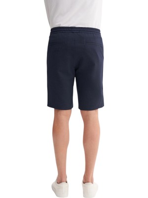Slim Fit Bermuda Kısa Dar Paça Şort