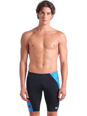 Mushrooms Swim Jammer Erkek Siyah Yüzücü Mayosu 009480850