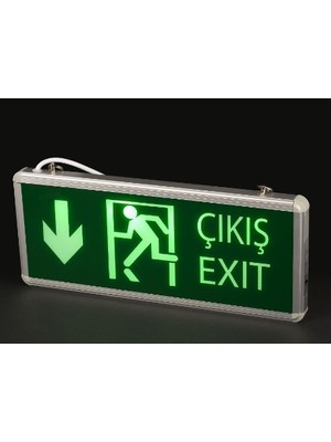 Noas - Ledli Çıkış Armatürü - 3 W - Çift Yönlü - Aşağı Yön Çıkış - YLX -2003