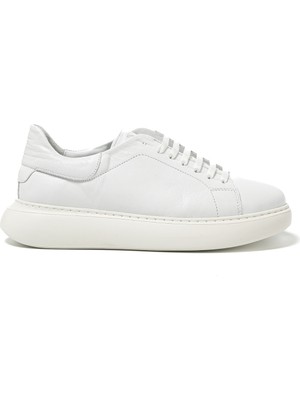 Erkek Sneaker ( Günlük) RC-25Y-058-R1960 John May Beyaz Cilt