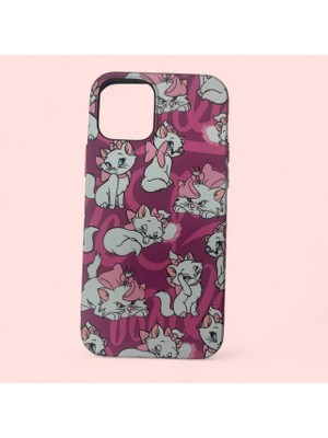 iPhone 12 Pro Digital Sevimli Kedi  Baskılı Kaliteli Telefon Kılıfı