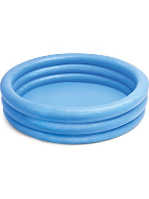 Intex Kristal Mavi Havuz 114X25 cm Super-Though Vinyl Malzemeden Üretilmiş Bahçe İçin Kullanışlı