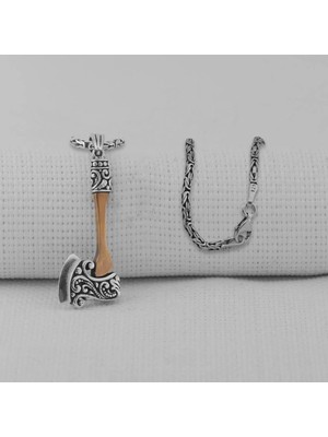 Balta 925 Ayar Gümüş Erkek Kolye Ucu