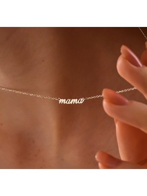 Isim Yazılı 14 Ayar Altın Kolye