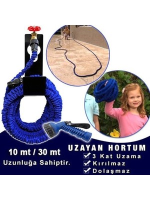 Tabancalı Uzayan Hortum 30 Metre