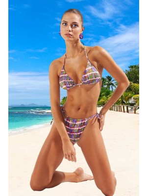 Tasarım Bikini Takımı Klora Dayanıklı Uv Korumalı Su Sporları Için Özel Plaj ve Havuz