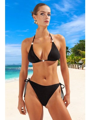 Tasarım Bikini Takımı Premium Kalite Özel Klora Dayanıklı Su Sporları Için