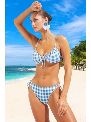 Tasarım Bikini Takımı Esnek Kumaş Klora Dayanıklı Ergonomik Kesim Yüksek Konfor Yaz Koleksiyonu