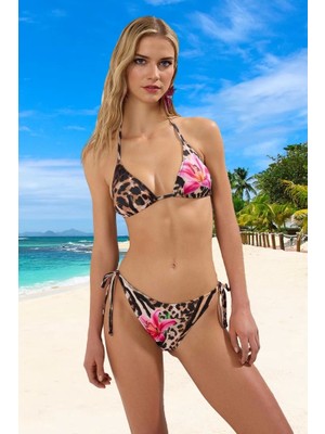 Tasarım Bikini Takımı Su Sporları Için Yüksek Konfor Şık Detaylı Ergonomik Kesim