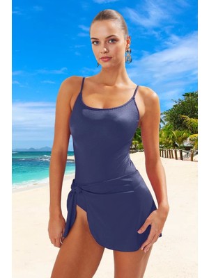 Yüzme Kıyafeti Tasarım Mayo Su Sporları Için Esnek Kumaş Deniz Swimsuit