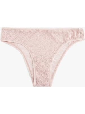 Koton Rahat Kalıp Dantelli Brazilian Külot